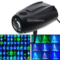 Luz Laser Multi Efeito Holograficos Para Palco LED RGBW Festas Balada Dj - 1948811 - PDE