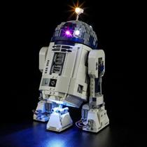 Luz LED 5V Para Lego Star Wars 75379 R2-D2 Droid Lâmpada Decorativa Modelo Iluminado