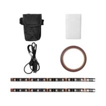 Luz LED À Prova d'Água Multicolorida Para Scooter Elétrico Xiaomi M365 1s pro Pro2 MI3, Lâmpada De Luz LED À Prova d'Água Multicolorida Para Scooter Elétrico Xiaomi M365 1s pro Pro2 MI3, Lâmpada De