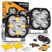 Luz LED Auxbeam XP Ultra Series 128W para Carrocerías Flood Beam Luz LED Auxbeam XP Ultra Series 128W para Carrocerías Flood Beam