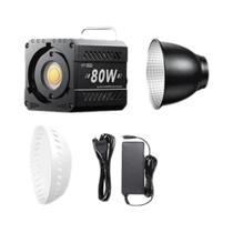 Luz LED COB Regulável 80W (2500-6500K) para Streaming, Filmagem e Fotografia em Estúdio