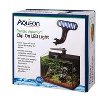 Luz LED de aquário Aqueon Clip-On para tanques de 20 galões