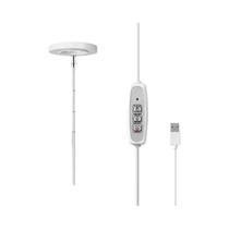 Luz LED De Crescimento De Plantas De Espectro Completo Para Ambientes Internos, Anel De Luz Com