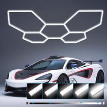 Luz LED de garagem LZHOME Hexagon 26400LM 25 pacotes 5000K