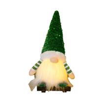 Luz LED Elfo Gnome de 30cm - Decoração de Natal e Ano Novo 2024