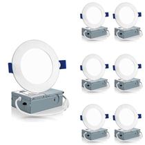 Luz LED embutida de teto Meconard 4" 9W 750LM regulável
