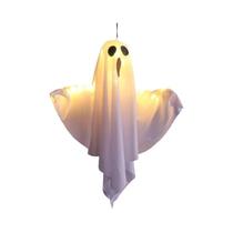 Luz LED Fantasma Branca Suspensa DIY Decoração De Halloween Ambiente De Festa Interna Brilhante Luz LED Fantasma Branca Suspensa DIY Decoração De Halloween Ambiente De Festa Interna Brilhante