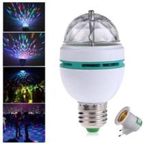 Luz Led Globo Rotativa Colorido Para Festa Bola Pra Resenhas