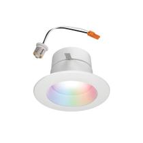 Luz LED HALO 4" Smart Wi-Fi regulável em cores Luz LED HALO 4" Smart Wi-Fi regulável em cores