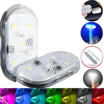 Luz Led Interior Carro Recarregável Toque Branca Rgb P/ Teto