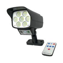 Luz Led Luminária Solar Sensor De Presença Sem Fio Ajustável