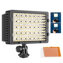 Luz LED NEEWER 160 CN-160 regulável para câmera/filmadora Luz LED NEEWER 160 CN-160 regulável para câmera/filmadora