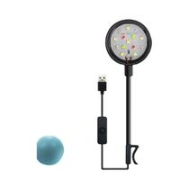 Luz LED Para Aquário Com Clip, Espectro Completo, USB 360 graus Adaptador De Iluminação Para Aquário