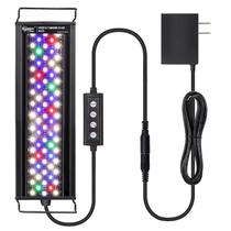 Luz LED para aquário Hygger 14W 24/7 Iluminação 7 cores 30-45cm