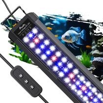Luz LED para Aquário Pawfly 11W Ajustável para Tanques de 30 a 46 cm Luz LED para Aquário Pawfly 11W Ajustável para Tanques de 30 a 46 cm