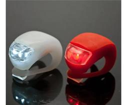 Luz LED para Bicicleta Dianteira e Traseira Kit 2 CAERUS