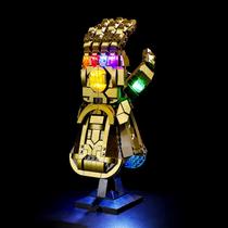 Luz LED para blocos de construção Lego 76191 Infinity Gauntlet Luz LED para blocos de construção Lego 76191 Infinity Gauntlet