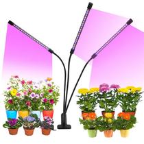 Luz LED para crescimento de plantas Rondon Indoor Plants com 3 cabeças
