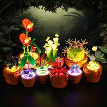 Luz LED para Lego 10329 Tiny Plants Set Vaodest