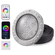 Luz LED para Piscina HQUA Lumora 50W RGB 10" Nicho Úmido 120VAC Luz LED para Piscina HQUA Lumora 50W RGB 10" Nicho Úmido 120VAC