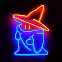 Luz LED Pinlangdou Black Mage Neon Sign 36x28 cm