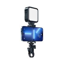 Luz LED Portátil Recarregável Para Selfie Com Clipe Para iPhone, Samsung, iPad, Celular, Laptop,