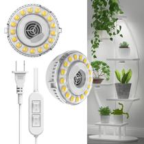 Luz LED Puck Grow SANSI de 10 W (equivalente a 150 W) de espectro completo Luz LED Puck Grow SANSI de 10 W (equivalente a 150 W) de espectro completo
