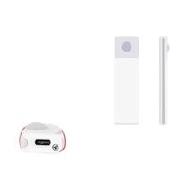 Luz LED Recarregável Com Sensor De Movimento USB Tipo-C Para Armário De Cozinha 20cm-60cm