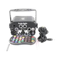 Luz LED RGB Para DJ, ESHINY R&G Laser Dream Aurora, Projetor Com 60 Padrões, Efeito De Palco Para