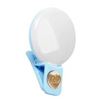 Luz Led Selfie Mini Ring Light Clipe Anel Flash Iluminador - Mini Q