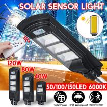 Luz LED solar 40/80/120W 150LED/80W/120W 6000K IP65