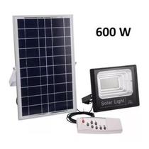 Luz LED solar 600W com painel separado+controle remoto Luz LED solar 600W com painel separado+controle remoto