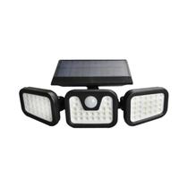Luz LED Solar À Prova d'Água Para Exterior Com Sensor De Movimento PIR, Lâmpada De Parede Com 3
