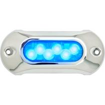 Luz LED subaquática Attwood Light Armor com 6 LEDs azuis Luz LED subaquática Attwood Light Armor com 6 LEDs azuis