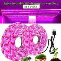Luz LED USB De Espectro Completo 5V Para Cultivo De Plantas Em Estufas E Sistemas Hidropônicos Luz LED USB De Espectro Completo 5V Para Cultivo De Plantas Em Estufas E Sistemas Hidropônicos