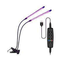 Luz LED USB Para Cultivo De Plantas Com 10 Níveis Reguláveis, Espectro Completo, Para Jardim Luz LED USB Para Cultivo De Plantas Com 10 Níveis Reguláveis, Espectro Completo, Para Jardim