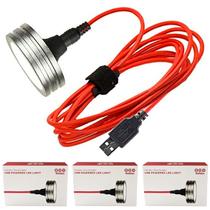 Luz LED USB Voltaic Systems à Prova dÁgua, Regulável, Kit com 3
