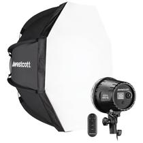 Luz LED Westcott U60-B bicolor de 60 W com kit Softbox