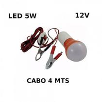 Luz Luminaria Pendente Emergencia com Led 5w Automotivo 12v Bestfer