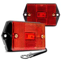 Luz Marcadora Lateral de Montaje Superficial TRUE MODS 2 unidades 5x8 cm LED Roja Luz Marcadora Lateral de Montaje Superficial TRUE MODS 2 unidades 5x8 cm LED Roja