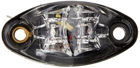Luz Marcadora LED Diamond 52440 Âmbar Transparente 2 Diodos 1 Fio