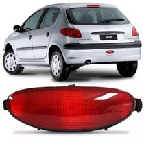 Luz Neblina Peugeot 206 Lanterna Parachoque Traseira Rubi