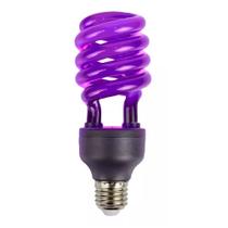 Luz Negra 36w Lâmpada Espiral Efeito Neon 110V Energia UV Fluorescente 106