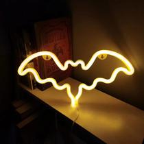 Luz Neon LED Colorida Para Decoração De Quarto, Sinal Suspenso Para Festa De Halloween, Papel De Luz Neon LED Colorida Para Decoração De Quarto, Sinal Suspenso Para Festa De Halloween, Papel De