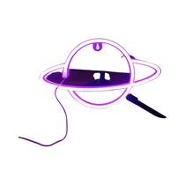 Luz Neon LED Personalizada Para Quarto Infantil, Criativa Para Festas E Atmosfera De Halloween