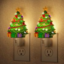 Luz Nocturna Briignite Árbol de Navidad 3000K Enchufe 2 Unidades