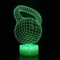 Luz noturna 3D Abstrata Colorida Touch Control Remote USB Luz noturna 3D Abstrata Colorida Touch Control Remote USB