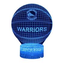 Luz noturna 3D da atmosfera da equipe de basquete para crianças