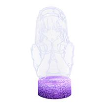 Luz noturna 3D Darling In The Franxx USB Creative Colorful Luz noturna 3D Darling In The Franxx USB Creative Colorful