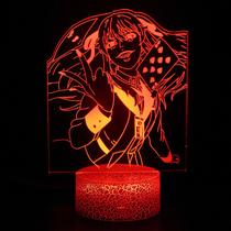 Luz noturna 3D Kakegurui USB Creative Colorful Touch Control